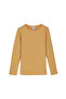 Melon Yellow Basic Seasonal Lycra Long Sleeve Girls' T-Shirt - 4