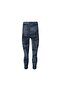 Black Flamingo Patterned Girls' Knitted Winter Tights - 3