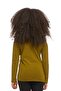 Olive Green Basic Unisex Kids Seasonal Crew Neck Long Sleeve T-Shirt - 3
