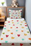Vivid Hearts Patterned Pique Set - 2