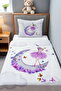 Purple Crescent Fairy Patterned Pique Set - 2