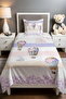 Floral Flying Balloon Patterned Pique Set