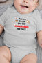 Organic 100% Cotton Mom Knows Too Much Grandma Knows Everything Baby Bodysuit Short Sleeve Bodysuit 5236-g