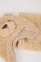 Dfc - Baby Boy Embroidered 2-Piece Plush Scarf Beanie - 4