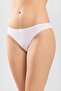 Women's Bikini Cut Basic Cotton Panties 3 Pack White - 2