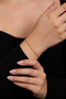 Women's Gold Plated Minimalist Chain Bracelet - 2