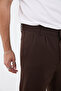 Men's Winter Baggy Trousers Thick Textured Lycra Comfortable Fit Brown - 8