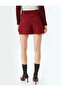 High Waist Mini Double Breasted Shorts Skirt - 4
