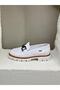 2412902Y Women's Leather Loafer Shoes - 4