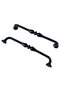 Basil Handle 160 mm Black Kitchen Handle Drawer Cabinet Door Handle Metal Furniture Cabinet Handles - 6