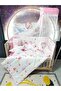 60X120 Baby Sleeping Set - Mosquito Net and Apparatus Included - Moon Cloud Star 151-37