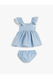 Strappy Ruffle Dress and Panty 2-Piece - 2