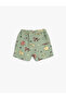 Shorts with elasticated waistband, Pocketed Textured . - 2