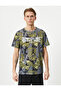 Sports T-Shirt Camouflage Pattern Slogan Crew Neck Short Sleeve - 3