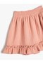 Skirt Ruffled Muslin Fabric with Elastic Waist - 3