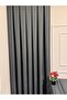 Roma 18542-D K.Grey Linen Single Wing (Unpleated) Fon Curtain - 4