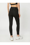 Belt Pocket Sports Leggings with Stitching Detail - 4