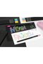 Black Edition Kuruboya Pen Set 12Pcs Neon and Pastel Colors 116410 - 3