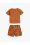 Lion King Shorts T-Shirt Set 2-Piece Printed Cotton - 2