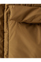 Stand Collar Slim Fit Puffer Vest with Covered Pocket Detail - 6