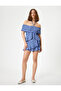 Mini Jumpsuit Floral Boat Neck Halter - 3