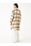 Oversize Shirt Jacket with Pocket Detail - 4