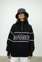 Raised Half Zipper Printed Sweatshirt - 2