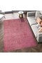 Melisa Collection Pink Themed Antique Look Woven Base Modern Decorative Carpet Melisa13 - 3