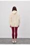 Women's Oversize Vanilla Hooded Sweatshirt - 6