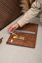 Pu Leather Laptop MacBook 13, 13.3, 13.6, 14 Inch M1 M2 M3 Laptop Pro Air Organizer Case Briefcase - 4