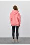 Women's Oversize Pink Hooded Sweatshirt - 3