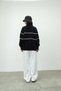 Raised Half Zipper Printed Sweatshirt - 4