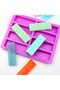 VIOLET/紫罗兰 2 Pieces Rectangle Granola Bar Silicone Mold Nutrition/Cereal Cake Moulds Energy Bar Make - 6