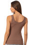 Özkan 26815 Women's Soft Cotton Camisole Ribbed Flexible Comfortable Thick Strap Knitted Tank Top Blouse - 3