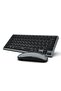 3 ADET Ibk-572Bt Dual Mod Bluetooth + 2.4G Rechargeable Smart Keyboard Mouse Set - 3