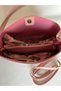 Women's Powder Adjustable Strap Hand Shoulder and Crossbody Bag Stylish Daily Bag Equivalent Bag with Zipper - 7