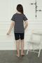 Family Combed Cotton Shorts Pajama Set (Mother - Daughter) 50117 Sold Separately. The Prices Are Different - 8