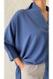 Dubai Fabric Luxury Quality Oversize Women's Shirt - 3