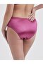 Moonlight 3125 Claret Red High Waist Lace Detailed Slip Panties - 2