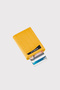 Croco Yellow Men's Wallet with Malta Mechanism and Coin Compartment - 5