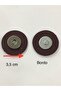 Leather Bag Set of 2 with Snap Magnet - 8