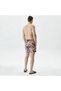 Men's Orange Standard Fit Swim Shorts - 3