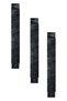 Hair Sauce 3 Pieces Velvet Hair Styling Velvet Hair Bugids Women's Heatless Hair Styling - 6