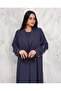Women's Stone Embroidered 2-Piece Dress Suit with Lampshade - 2