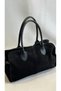Genuine Suede Leather Women's Hand Shoulder Crossbody Bag - 2
