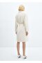 Flap-Closure Belted Coat - 4