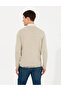 Kum Melange Slim Fit V-Neck Sweater 50265423-Vr123 - 5
