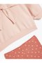 Set of 2 Sweatshirt with Bow and Polka Dot Leggings - 3