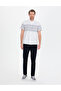 Navy Blue Slim Fit Canvas Trousers 50268892-Vr033