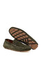 Khaki 100% Leather Loafer Shoes 50267874-Vr027 - 6